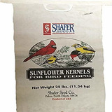 Shafer Seed Company ******* Los Granos De Girasol, De 25 Lb 