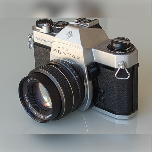 Pentax Spotmatic F Lente Takumar 55m 1.8 - Excelente Estado!