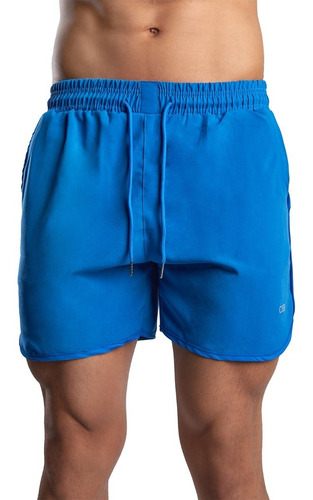 Short Deportivo Stretch Hombre Microfibra Ejercicio Comodo