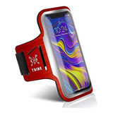 Brazalete Tribe Running  Porta Celular - Talle L  Rojo