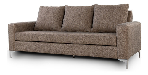 Sillon 3 Cuerpos 210 X 90 Sofa Living Placa Soft Chenille