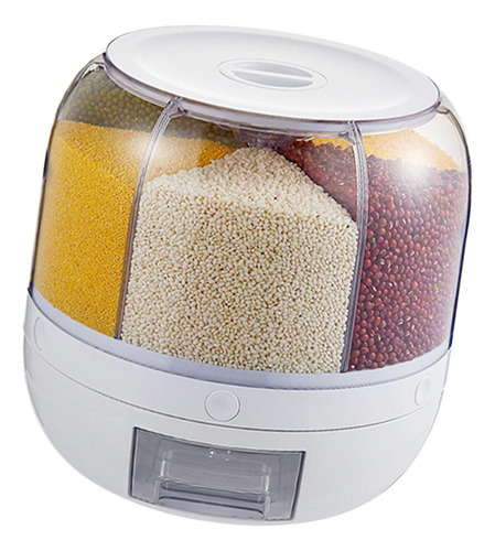 Dispensador De Arroz De Cocina, Recipiente De Almacenamiento