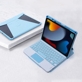 Case 360 Teclado Touchpad Slot Caneta Para iPad 9 10.2 A2605