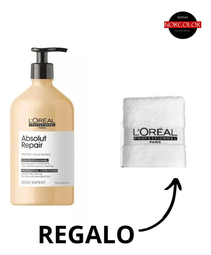 Acondicionador Absolut Repair L'oréal Professionnel De 750ml