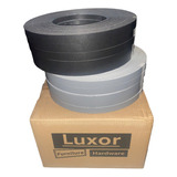 Rollo 100 Mt Tapacanto Encolado Negro 20mm Luxor