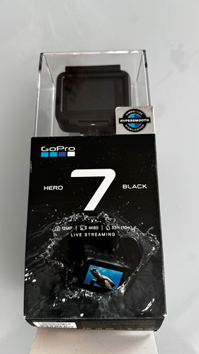 Gopro Hero 7 Black 12 Mp 4 K Original Com Nfe Cor Preta