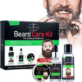 Kit Cuidado De La Barba Crecimiento 3 Pcs