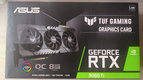 Tarjeta Gráfica Nvidia Geforce Rtx 3060 Ti Asus Tuf Gaming 