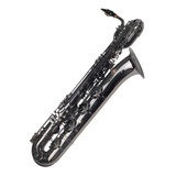 Saxofón Profesional Barítono Cora King Ckbs790b Dark Niquel