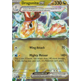Dragonite Ex Carta Poke Obf En 159 Double Rare