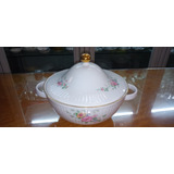 Antigua Vajilla Sopera Porcelana Tsuji Impecable Sinuso N498