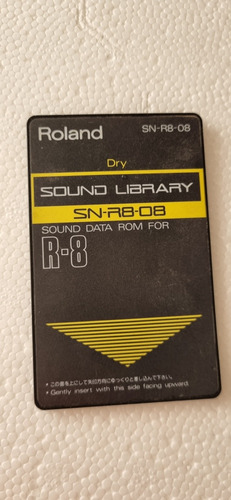 Tarjeta De Sonido Roland  Sn-r8-08 Dry Para R8 Y R8 Mkii