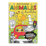 Libro Para Colorear Infantil Animales Divertidos + Poster Xl