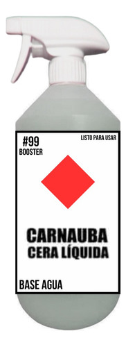 Carnauba Quick Wax 1 L Rapida Para Autos