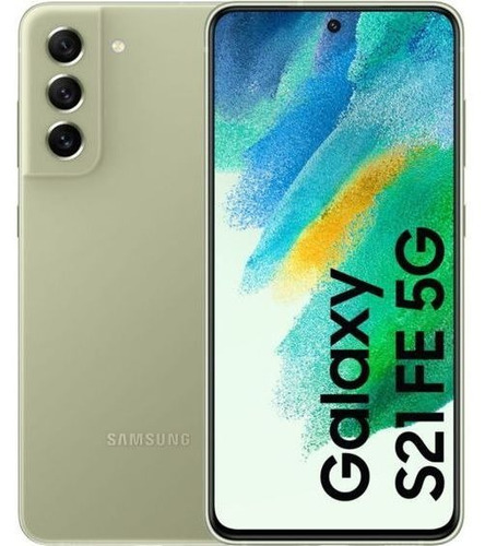 Samsung Galaxy S21 Fe 5g 128gb 6gb Ram Verde - Excelente