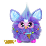 Furby Peluche Interactivo 2023 Con Luces Y Sonidos Color Purple Personaje Púrpura