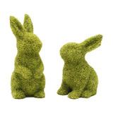 Figuras De Conejos De Pascua Uoienrt De Resina Para Exterior