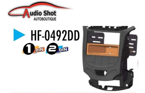 Frente Para Este Cruze 1 Y 2 Din Hf-0492dd 2016-19