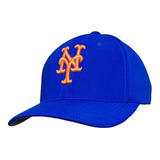 Gorra Béisbol N Y Mets, Profesional, Cerrada, Elastizada