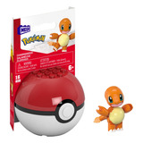 Mega Juguete De Construcción Pokébola Evergreen Charmander