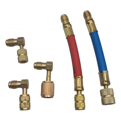 Conector Rapido Para Carga Gas R-134 Kit 5 Componentes