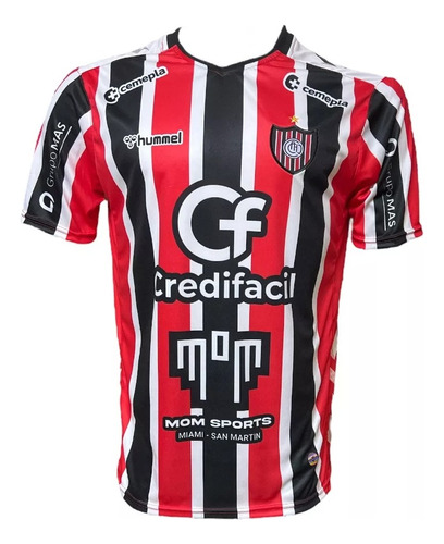 Camiseta Club Atletico Chacarita Jr - Oficial Tricolor 2023