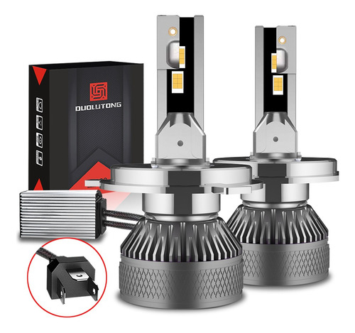 Kit De Faros Led H4 H13 9004 9007 De Alta Y Baja 135w Canbus