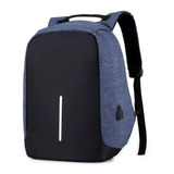 Mochila Antirrobo Laptop 15 Impermeable Terminal Usb | Smart