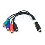 Cable Adaptador Super Video S-vhs A Video Componente Hdtv