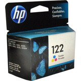 Cartucho Tinta Hp 122 Color Ch562hl Original Para 1000 1050