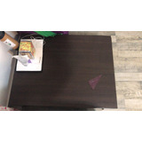 Mesa Ratona De Madera Maciza Con Patas Cromadas