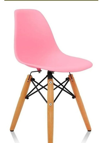 Silla Eames Kids Línea Premium Nórdica Blanca 