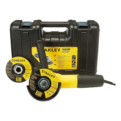 Mini Esmeriladora De 4-1\u002F2 De 1050w Stanley Sgs1045k Color Amarillo Frecuencia 60 Hz | Meses sin interés