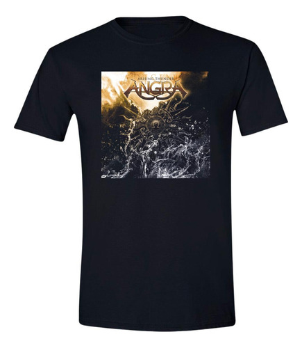 Playera Hombre Rock Arising Thunder Angra 847n