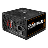 Fonte Gamer Gamdias Cyclops M1-550b 80 Plus Bronze Atx Cor Preto 110v/220v