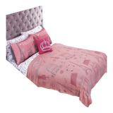 Cobertor Ultrasuave Francesa Cama King Size Rosa Concord