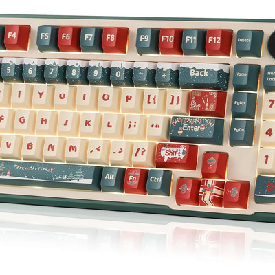 Rk Royal Kludge Teclado Mecánico Inalámbrico Rgb Beige 98 | Meses sin interés