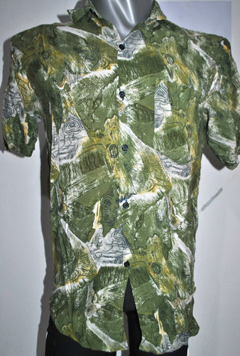 Camisa Hawaiana Retro, Talle S