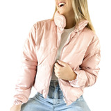 Campera Puffer Mujer Ecocuero Importada Estocolmo Reveuse