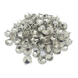 5x 100pcs Remaches De 12mm Espiga Punk Bolsa Accesorios Ropa