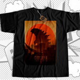 Camiseta Geek Godzilla Blusa