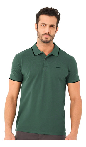 Camisa Polo Colcci Line Ou24 Verde Masculino