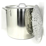 Olla De Acero Inoxidable 100 Qt Steamer Brew Vaporera Tamale