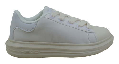 Zapatilla Head Canvas Paris Plataforma Blanco/crudo Dama Dep