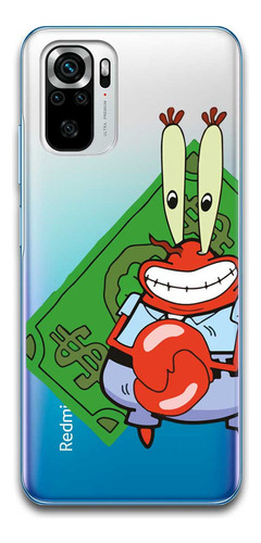 Funda Bob Esponja 12 Transparente Para Poco Todos