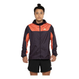 Jaqueta Corta-vento Masculina adidas Com Capuz Running