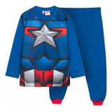 Pijama Niños Disfraz Iron Man Hulk Spider Capitan Marvel® 