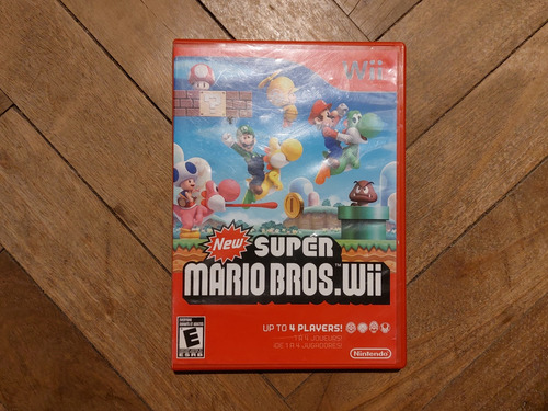 Wii Juego Original Super Mario Bros Wii Americano Nintendo