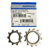 Cog Pinhão Shimano Cassete 12v 10d + 12d M7100 M8100 M9100