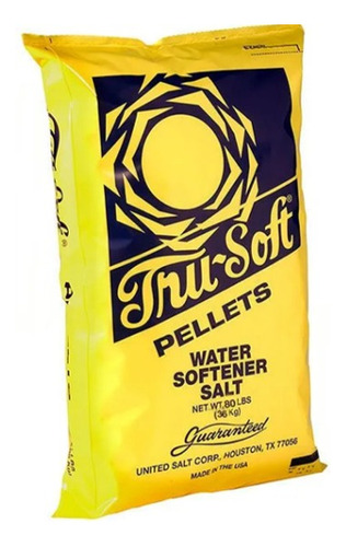 Bulto Sal En Pellet P/suavizadores Marca Tru-soft 36 Kgs